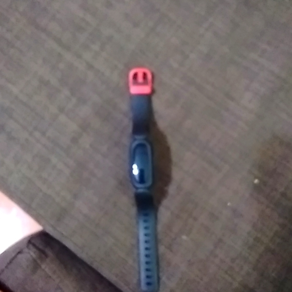 Fitbit Ace 3 Black and Red for Kids With Power Bank